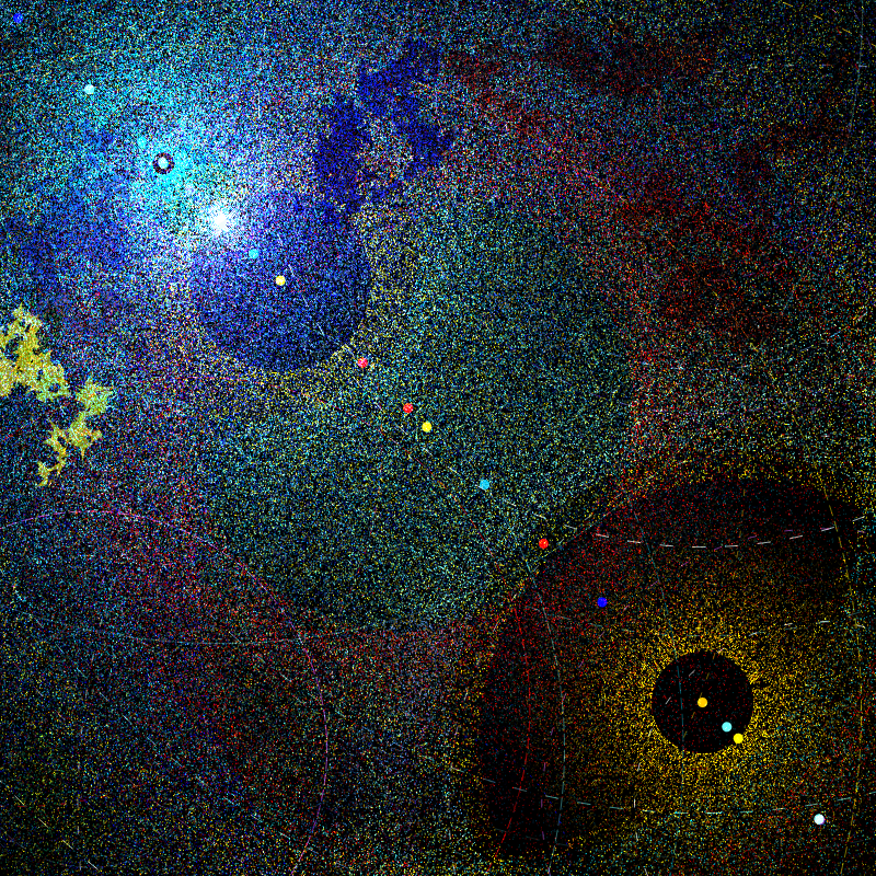 the Shining Night sky #15 static token preview