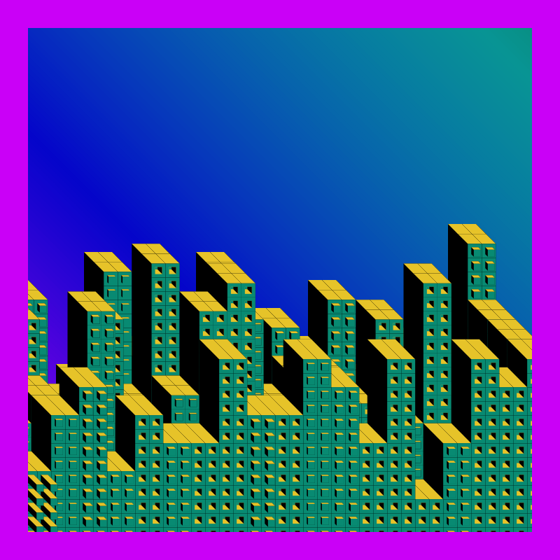 Cube City - Upside Down #20 static token preview