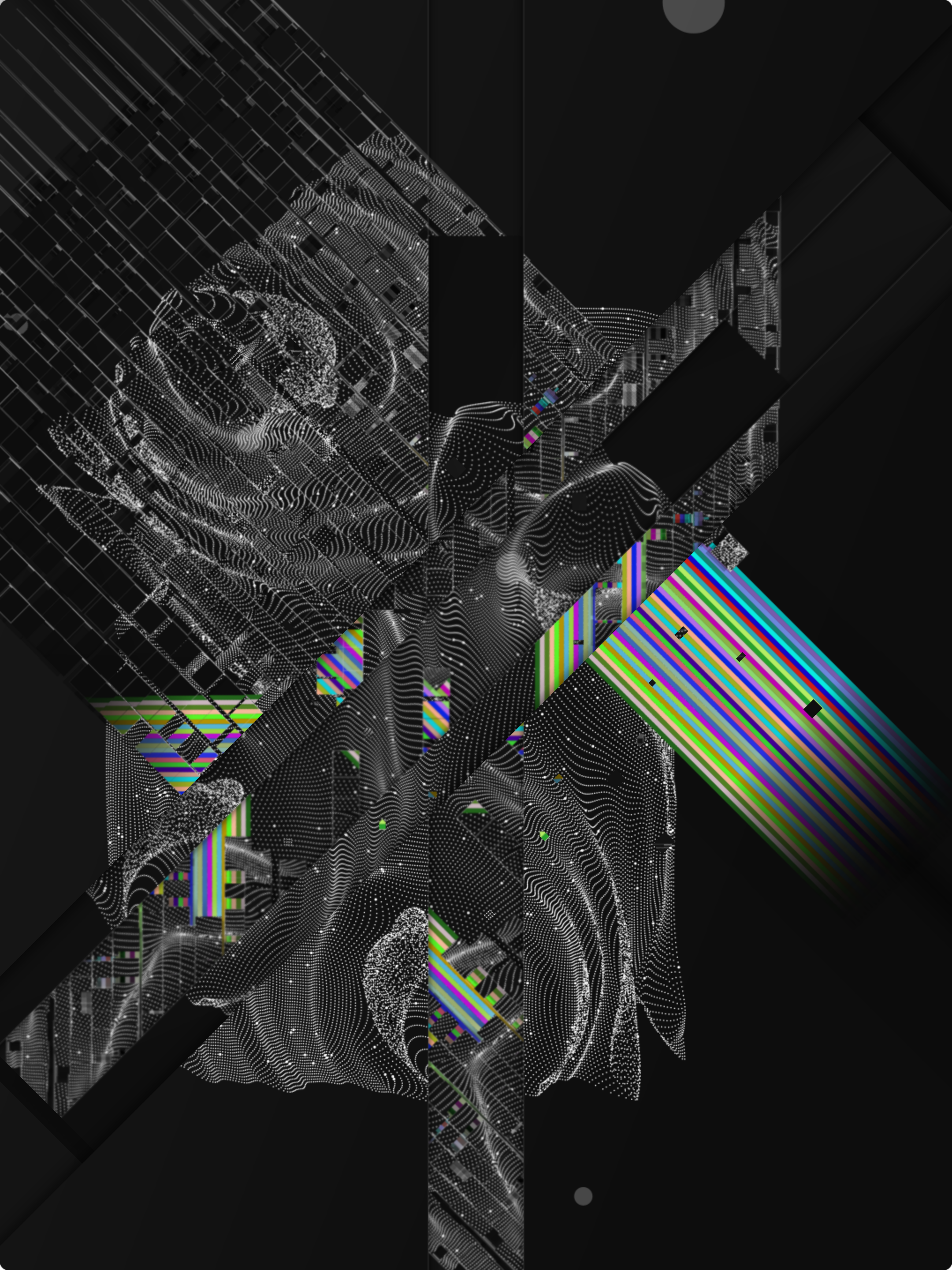 Fronteras en abstracto #15 static token preview