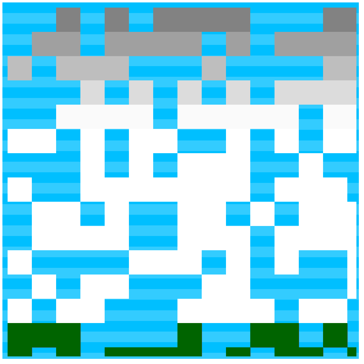 Square Clouds #9 static token preview