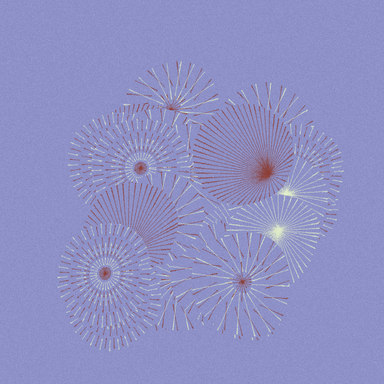 Distant Fireworks #9 static token preview