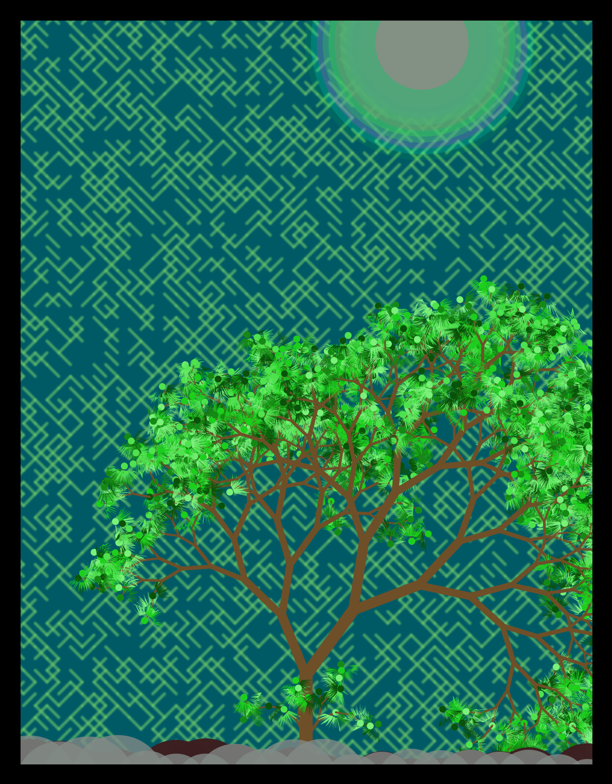 Lonely Tree #13 static token preview