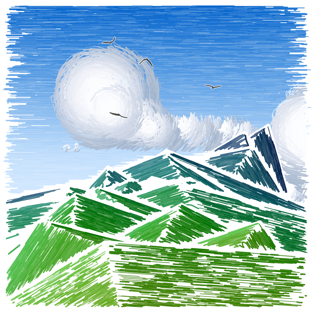 Mount Doodle #236 static token preview