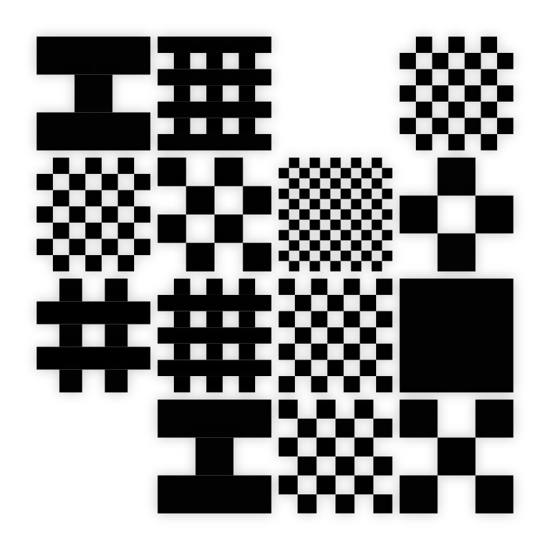 Black And White #2 static token preview