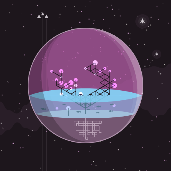 Orbital Terrarium #18 static token preview
