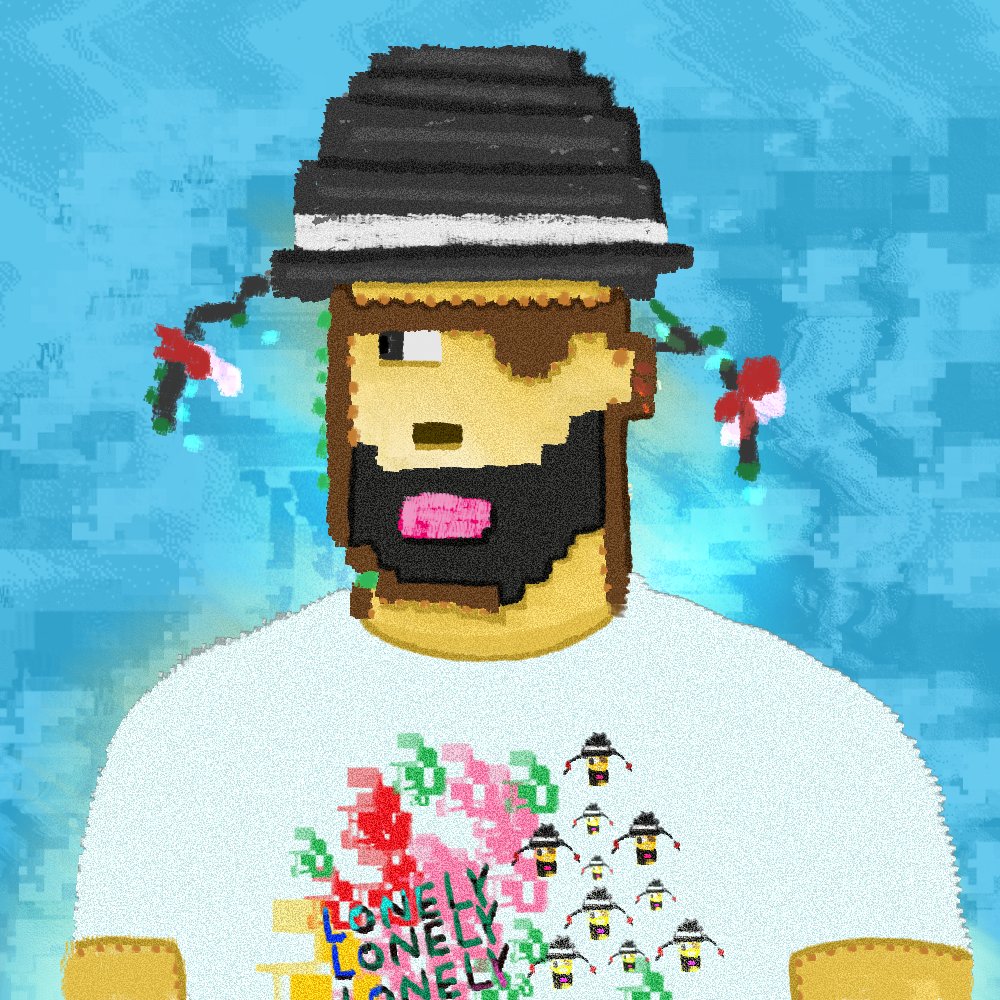 Glitched avatar